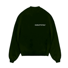 Load image into Gallery viewer, Holiday Oversized Sweater (Moss Green)
