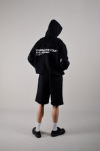 Load image into Gallery viewer, Holiday Oversized Hoodie (Black)
