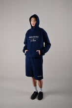 Load image into Gallery viewer, Old Times Treasure Oversized Hoodie (Navy Blue)
