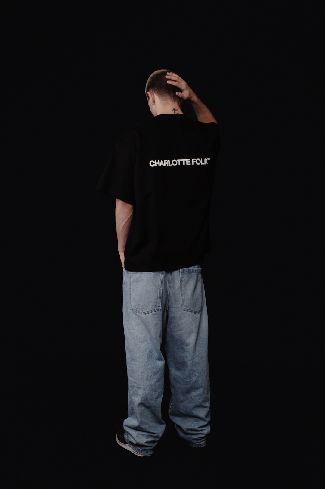 Logo Tee (Black) – Charlotte Folk