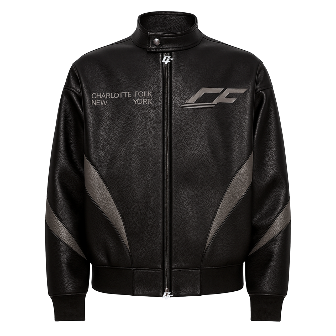 NY LEATHER JACKET (BLACK) – Charlotte Folk