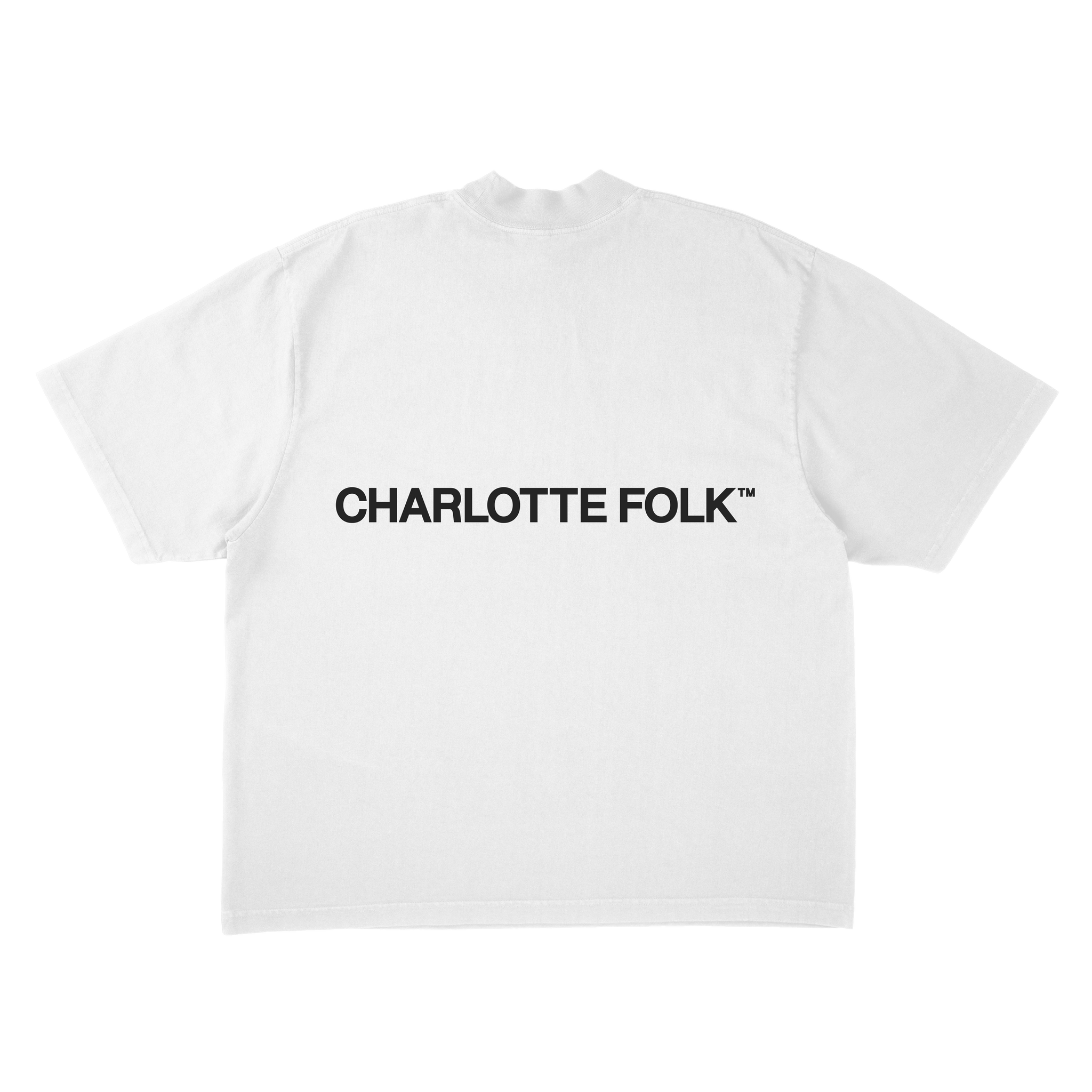 Logo Tee (White) – Charlotte Folk