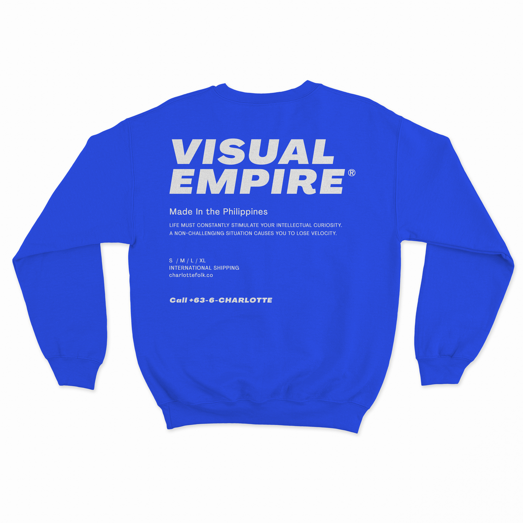 Visual Empire Sweater (Royal Blue)